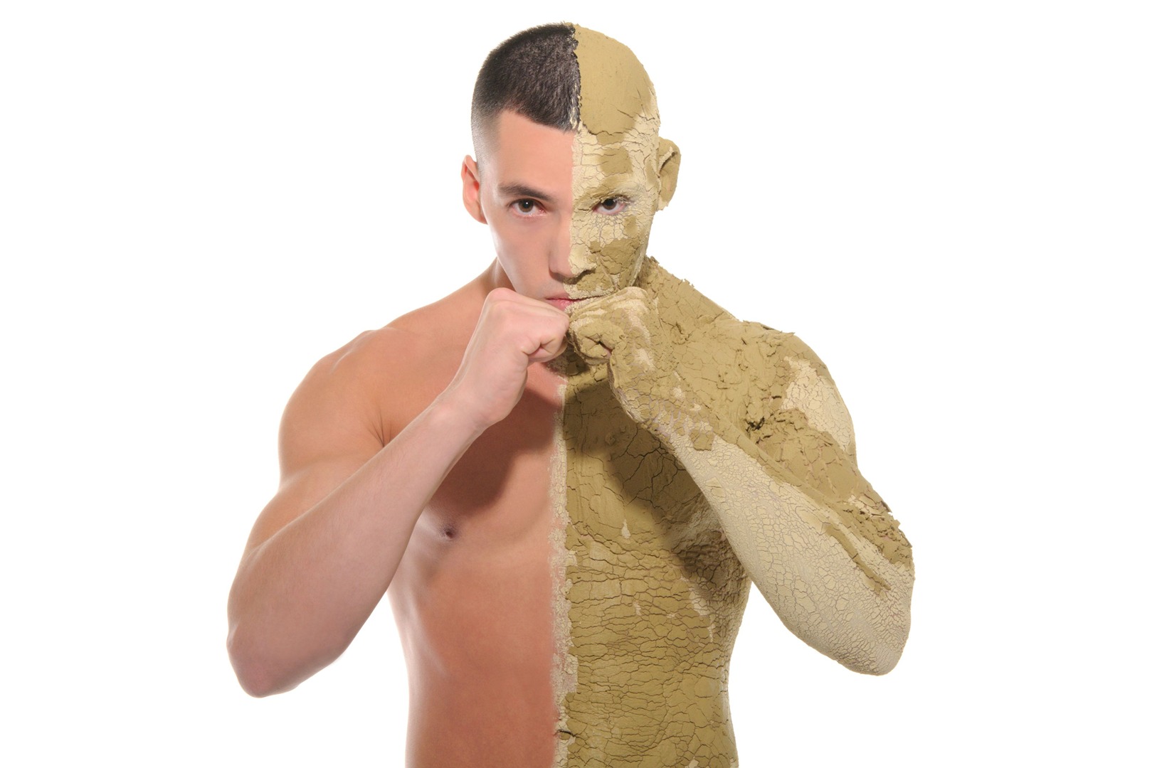 Man enjoying a relaxation treatment at MBody Studio